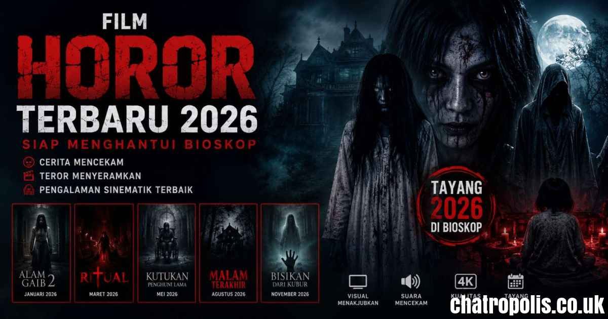 Film Horor Terbaru: Daftar Lengkap, Jadwal Tayang & Film Paling Seram di Bioskop